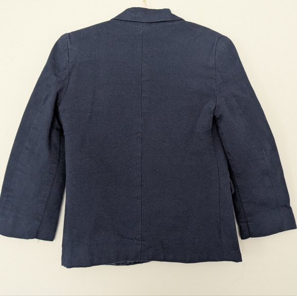Nautica Dark Blue Kids Blazer Size 5 Regular - Picture 4 of 7